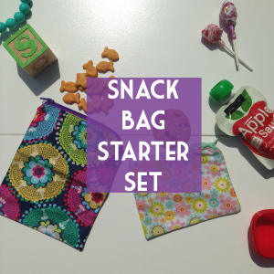 Reusable Snack Bag Starter Set