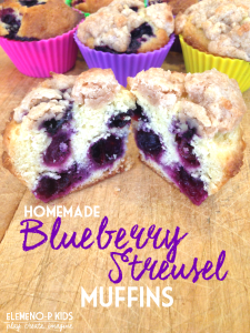 Blueberry Streusel Muffins Recipe