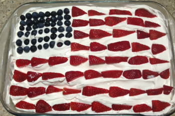 Easy American Flag Cake Recipe