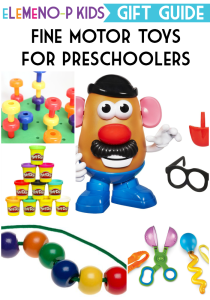 Fine Motor Toys for Preschoolers