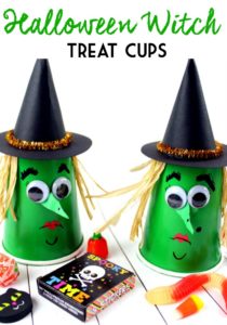 Halloween Witch Treat Cups